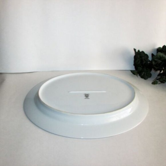 NORITAKE Fine China Trilby Large Oval Serving Platter 6908 16" VINTAGE - Picture 5 of 7